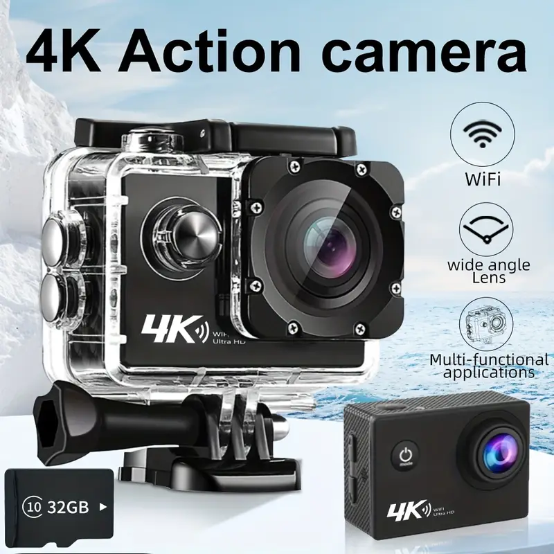 Cámara de Acción Ultra HD